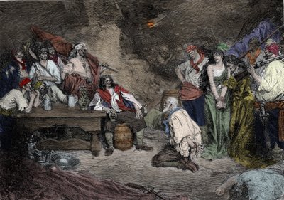 Sir Henry Morgan en Porto Bello de Howard (after) Pyle