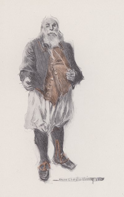 Ilustración de Evangeline, A Tale of Arcadie, de Henry Wadsworth Longfellow (litografía) de Howard Chandler (after) Christy