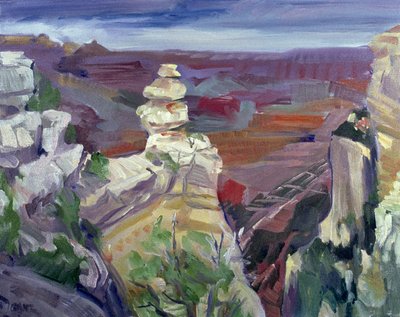 Roca Famosa, Gran Cañón, 2000 de Howard Ganz