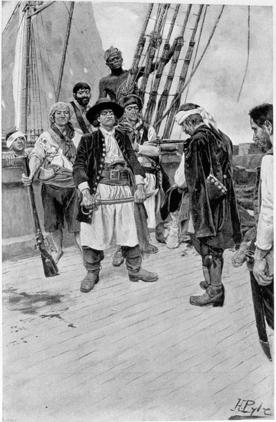 El Capitán Tongrelow Capturó el Más Grande, ilustración de 