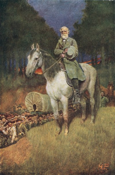 El General Lee en su famoso caballo 