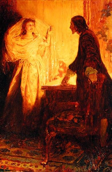 Soy la hija de ese desafortunado capitán Keitt", de "The Ruby of Kishmoor" de Howard Pyle, publicado en Harper