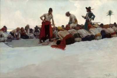 Así se repartió el tesoro de Howard Pyle
