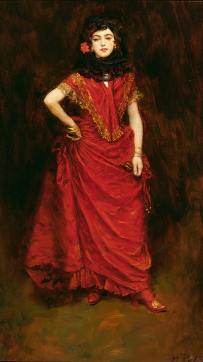 La bailarina, de "Lola" de Perceval Gibbon (1879-1926), publicado en Harper