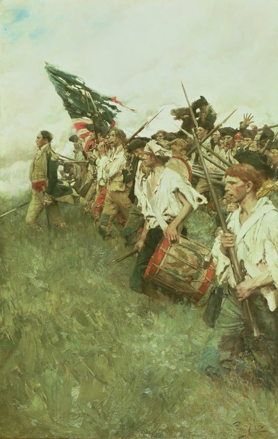 Los creadores de la nación, 1903 de Howard Pyle