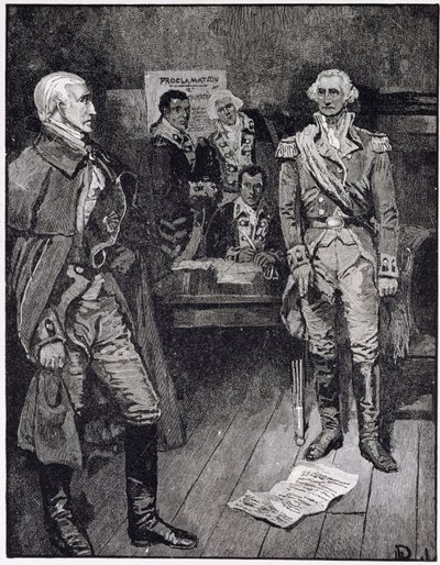 Washington rechazando una dictadura, de Harper