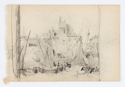 Sin título (Barcos de pesca) de Howard Russell Butler
