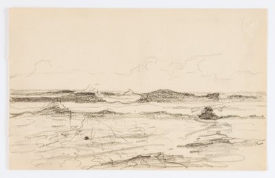 Sin título (paisaje marino) de Howard Russell Butler