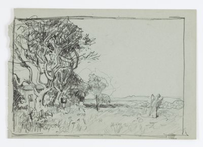 Sin título (Árbol con casa) de Howard Russell Butler