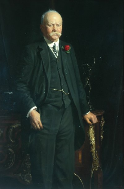 Sir James Hill (óleo sobre lienzo) de Howard Somerville