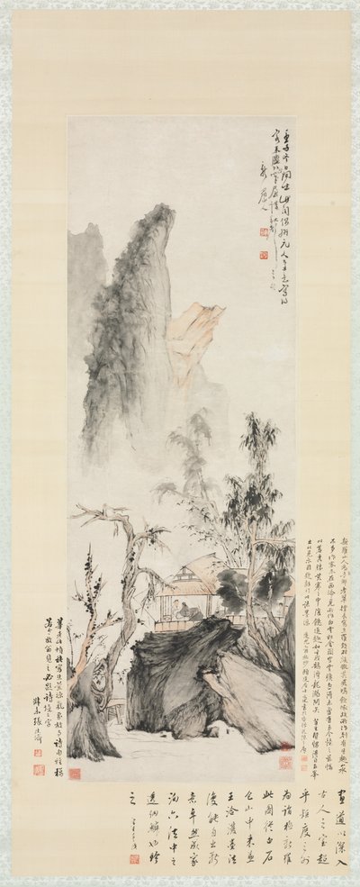 Conversación en otoño de Hua Yan