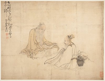 Paisajes y figuras: Figuras de Huang Shen
