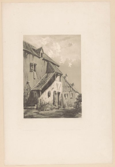 Fachada de un antiguo cortijo de Hubert Clerget