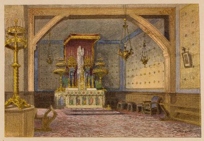 Notre-Dame De Salut (litografía en color) de Hubert Clerget