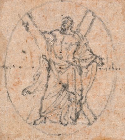 Diseño para una medalla: San Andrés de Hubert Francois Gravelot