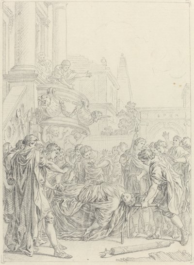 Del más grande de los romanos, esto es lo que queda de Hubert Francois Gravelot