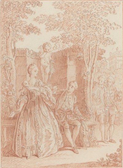 Sí, la conozco traidor, y conozco tu corazón de Hubert Francois Gravelot