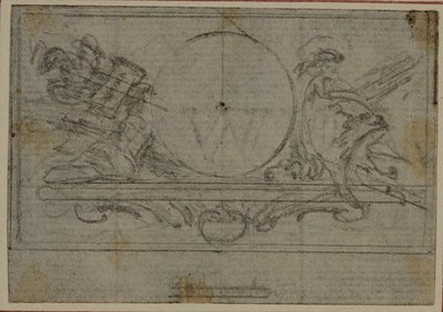 Estudio para En Tête Vignette en Tácito "Tiberio, o Los Seis Primeros Libros de los Anales", Libro VI de Hubert Francois Gravelot