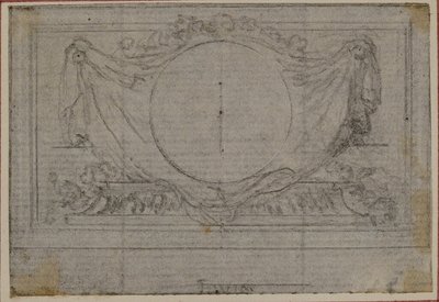 Estudio para En Tête Vignette en Tácito "Tiberio, o Los Seis Primeros Libros de los Anales", Libro V de Hubert Francois Gravelot