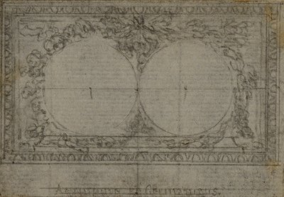Estudio para Medallones, en Tácito "Tiberio, o Los Seis Primeros Libros de los Anales", Libro III, Vol. 2 de Hubert Francois Gravelot
