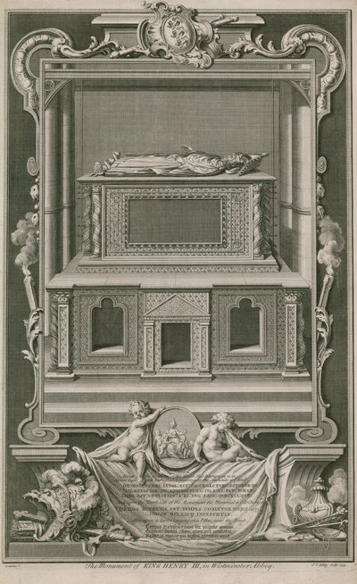 El monumento del Rey Enrique III de Hubert Francois Gravelot