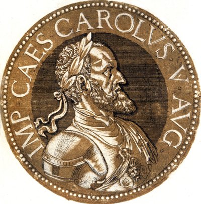 Carlos V, Emperador del Sacro Imperio Romano Germánico de Hubert Goltzius
