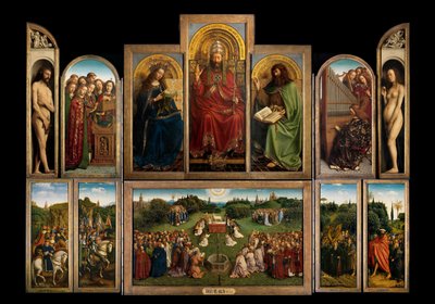 Retablo de Gante de Hubert & Jan van (1390 1441) Eyck