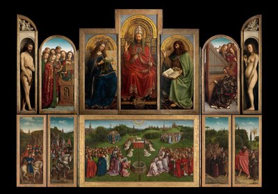 Retablo de Gante de Hubert & Jan van (1390 1441) Eyck