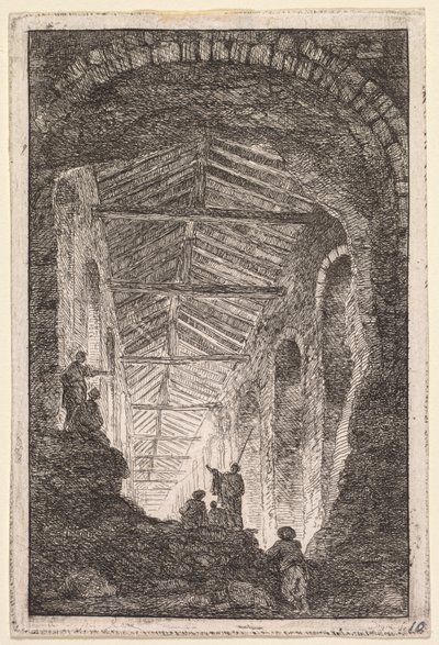 Noches en Roma: La galería antigua de Hubert Robert