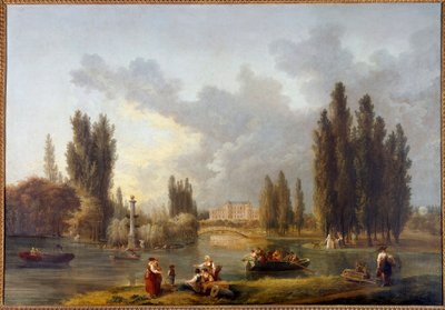 Le chateau de Mereville de Hubert Robert