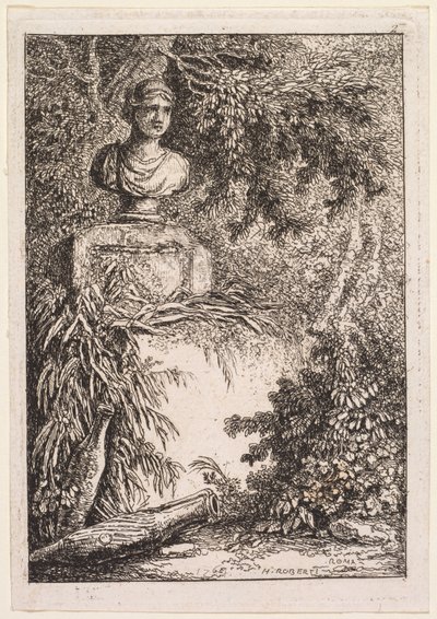 Las Veladas de Roma: El Busto de Hubert Robert