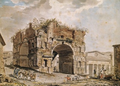 Ruinas Romanas de Hubert Robert
