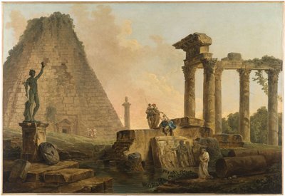 Ruinas romanas de Hubert Robert