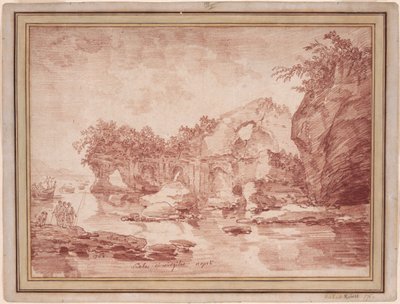 Ruinas junto al mar cerca de Nápoles: la «Scola di Virgilio» de Hubert Robert