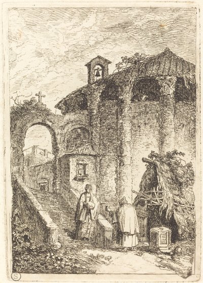 El Templo Antiguo de Hubert Robert