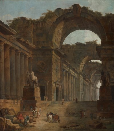 Las fuentes de Hubert Robert