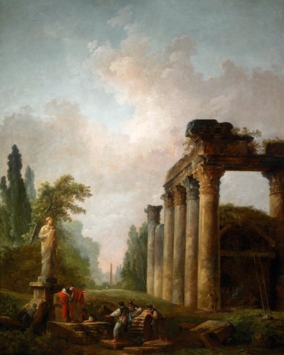 La ruina de Hubert Robert