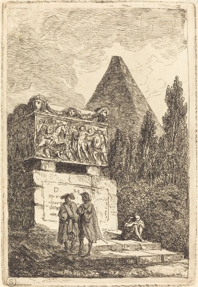El sarcófago de Hubert Robert