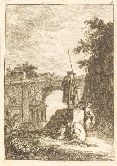 El arco triunfal de Hubert Robert
