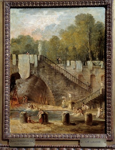 El lavado de Hubert Robert
