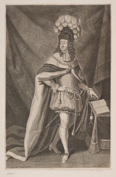 Rey Christian V de Hubert Schaten