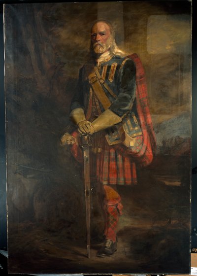 John Gordon de Glenbucket de Hubert von (studio of) Herkomer