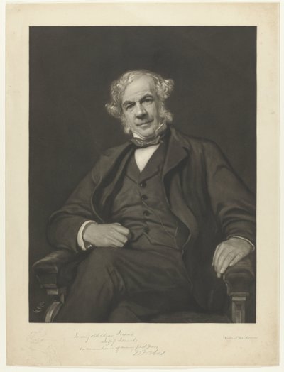 Retrato de James Staats Forbes de Hubert von Herkomer (signed by artist)