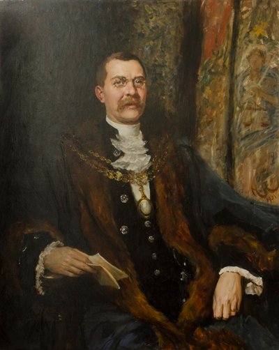 Concejal Sir George Hussey, 1901 de Hubert von Herkomer