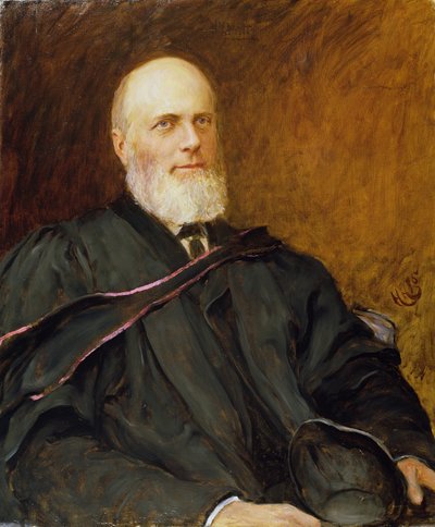 Alfred Robinson, Tesorero del New College de Hubert von Herkomer