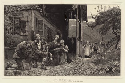 A las puertas de la muerte de Hubert von Herkomer