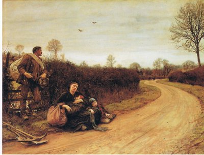 Tiempos difíciles de Hubert von Herkomer