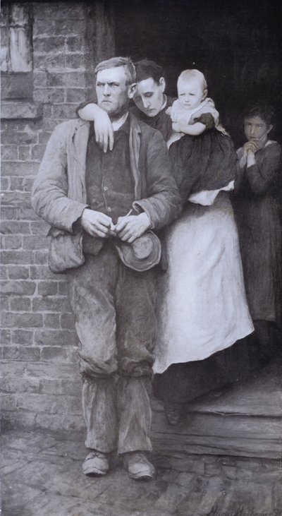 En Huelga de Hubert von Herkomer