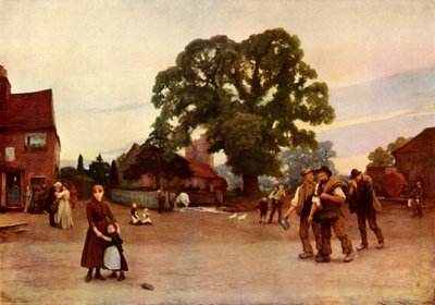 Nuestro pueblo, c1890, 1936 de Hubert von Herkomer