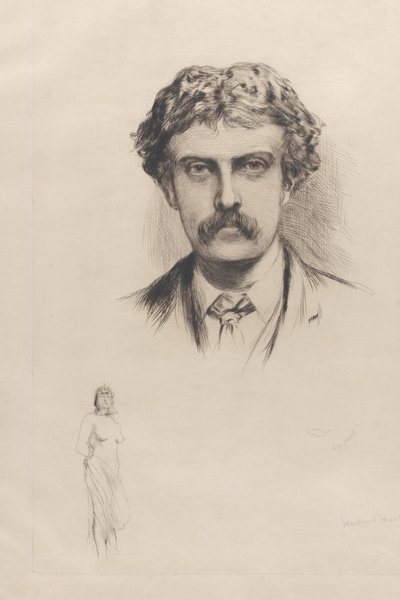 Retrato de Cecil Lawson, 1882 de Hubert von Herkomer